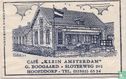 Café "Klein Amsterdam"   - Afbeelding 1