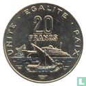 Djibouti 20 francs 2010 - Image 2