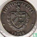 Cuba 1 peso 1980 (type 2) "Summer Olympics in Moscow" - Afbeelding 2