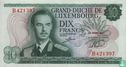 Luxemburg 10 Francs 1967 - Afbeelding 1
