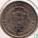 Costa Rica 20 colones 1975 "25 years of Central Bank" - Afbeelding 2