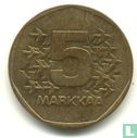 Finlande 5 markkaa 1972 - Image 2