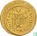 Mauricius Tiberius 582-602, AV Solidus, Constantinopolis - Image 2