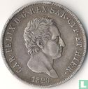 Sardinië 5 lire 1829 (P) - Afbeelding 1