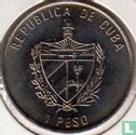 Cuba 1 peso 1992 "El Escorial in Madrid" - Image 2