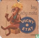 Congo boy, Vichy moko Vichy Etat / Dit is een van de 30 bierviltjes "Collectie Expo 1958". - Image 1
