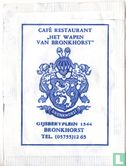 Café Restaurant "Het Wapen van Bronkhorst"  - Image 1
