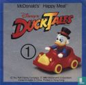 Dagobert Duck en voiture rouge - Image 2