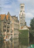Brugge, Rozenhoedkaai met Belfort - Image 1