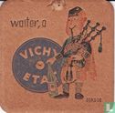 Ecosse waiter, a Vichy Etat / Dit is een van de 30 bierviltjes "Collectie Expo 1958". - Afbeelding 1