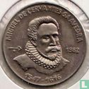 Kuba 1 Peso 1982 "Miguel de Cervantes" - Bild 1