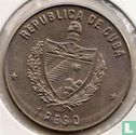 Kuba 1 Peso 1982 "Miguel de Cervantes" - Bild 2
