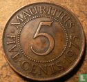 Mauritius 5 cent 1975 - Afbeelding 1