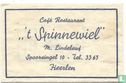 Café Restaurant " 't Spinnewiel" - Image 1