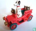 Dalmatian in fire truck - Image 2