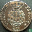 Portugal 40 réis 1820 - Afbeelding 2