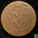 VOC 1 duit 1772 (Holland) - Image 1