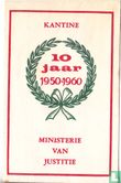 Kantine 10 jaar Ministerie van Justitie - Image 1