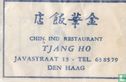 Chin. Ind. Restaurant Tjang Ho   - Afbeelding 1