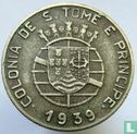Sao Tomé-et-Principe 1 escudo 1939 - Image 1