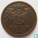 Empire allemand 2 pfennig 1908 (E) - Image 2