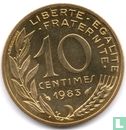 Frankreich 10 Centime 1983 - Bild 1