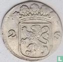Holland 2 stuiver 1734 (zilver) - Afbeelding 2