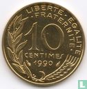 Frankreich 10 Centimes 1990 - Bild 1