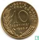 Frankreich 10 Centime 1985 - Bild 1