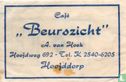 Café "Beurszicht" - Image 1