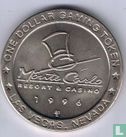 USA Las Vegas 1 dollar 1996 "Monte Carlo Resort & Casino" - Image 1