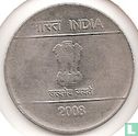 Indien 2 Rupien 2008 (Noida) - Bild 1