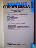 Vraagbaak Citroën GS / GSA - Afbeelding 2