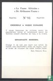 Geharnaste krokodil