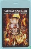 Megadeth Backstage Pass, Megafanclub Laminate 2008 - Image 1
