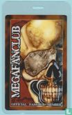 Megadeth Backstage Pass, Megafanclub Laminate 2007 - Image 1