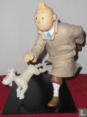 Tintin avec Bobbie racing - Image 1