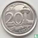 Singapore 20 cents 2013 (type 2) - Afbeelding 2