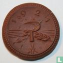 Saksen 20 pfennig 1921 - Afbeelding 1