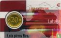 Lettonie 20 santimu 1992 (coincard) - Image 1