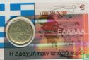 Griechenland 20 Drachmes 1992 (Coincard) - Bild 1