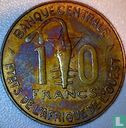 Westafrikanische Staaten 10 Franc 1979 - Bild 2
