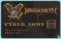 Megadeth Pass, Cyber Army Membership Pass, 2013 - Afbeelding 1
