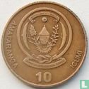 Rwanda 10 francs 2009 - Image 2