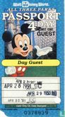 Disney Passport 4 Day - Afbeelding 1