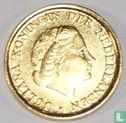 Nederland 1 cent 1963 verguld - Afbeelding 2