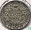 Inde britannique 1 rupee 1944 (Lahore - type 2) - Image 1