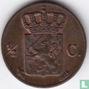 Netherlands ½ cent 1843 - Image 2