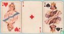 Whist Luxuskarte, F. Tilgmann, Helsinki, 52 Speelkaarten + 1 joker + 1 extra card, Playing Cards - Image 1
