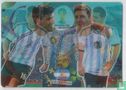 Lionel Messi en Sergio Agüero - Afbeelding 1
